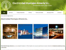 Tablet Screenshot of montajesalmeria.com